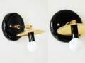 Modern Wall Gold Black Wall Sconce