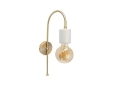 Brass Marble Sconce