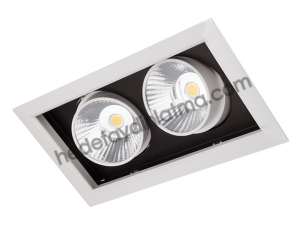 2x30w Cob Led Downlight Armatür