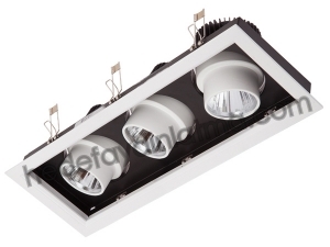 3x12w Cob Led Downlight Armatür