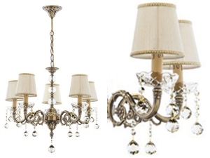 Casablanca Maxi Şapkalı 5'li Avize