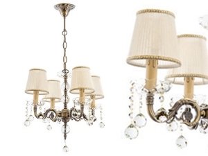 Casablanca Maxi Şapkalı 4'lü Avize