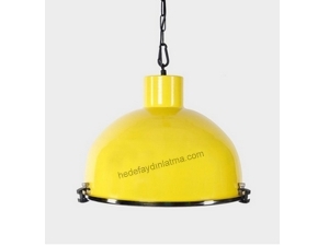 Yellow Chrome  Pendant