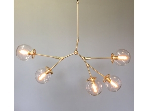 Brass Reef Chandelier Lighting