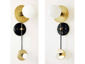Double Wall Brass Sconce Lamp Wall Light