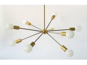 Steel Sputnik Light Pendant