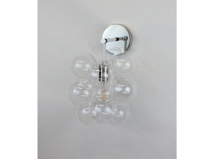The Nickel Bubble Sconce