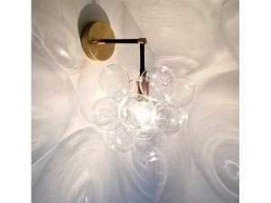 The Brass Bubble Sconce