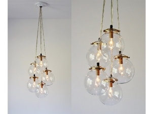 Hanging Clear Glass Pendants