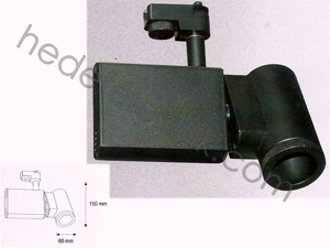 Tekli Siyah Gu5.3 Metal Halide