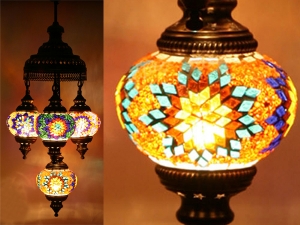 Renkli Mozaik Sarkıt