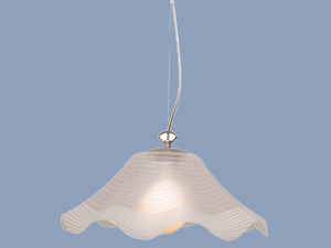 Volanlı Beyaz Tekli Sarkıt