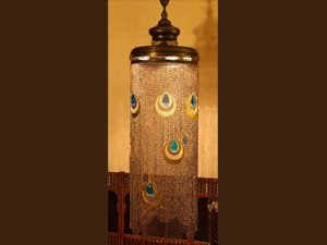 Osmanlı Zincirli Mavi Damla Sarkıt