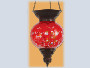 Kırmızı Otantik Sarkıt