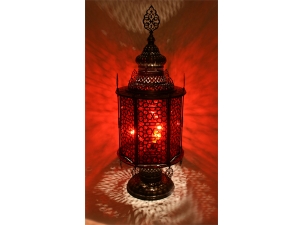 Kırmızı Altıgen Sarkıt