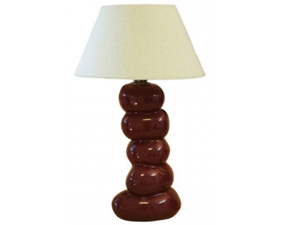 Seramik Gövdeli Abajur Masa Lambasi
