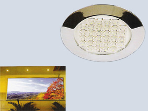 Reso Alüminyum Yuvarlak LED Gömme aydınlatma