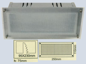 1x18w Sıva Alt Plc Armatür