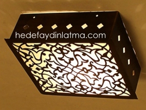 Osmanlı Kitap Tavan Aydınlatması