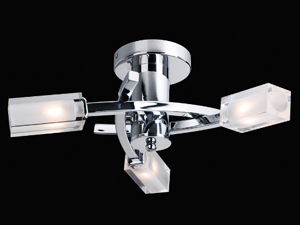 Diagonal Modern 3'lü Tavan Armatür