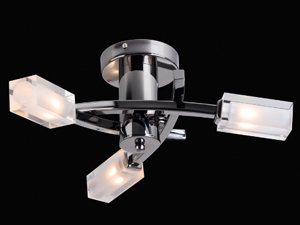 Diagonal Modern 3'lü Tavan Armatür