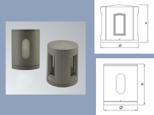 Dış Mekan Sıva Üstü Tekli Aplik