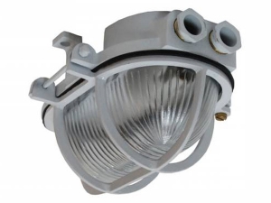 Gri Kafesli Yuvarlak Gemici Tavan Armatürü