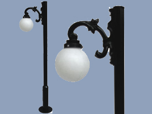 Tekli Siyah Gövdeli Dış Mekan Yer Tipi