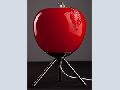 Kırmızı Elma Modern Masa Lambası
