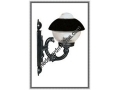 Hannover Black Classic Sconce