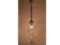 Decorative Embossed Glass Droop with 20