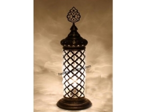 Şeritli Osmanlı Masa Lambası