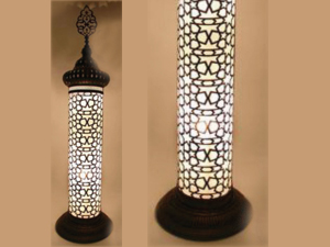 Klasik Osmanlı Masa Lambası 110cm