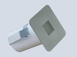 Minik Gömme 3 LED'LI Kare Çelik Armatür