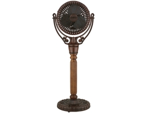 The Old Havana - Paslı Bronz Renkli Ayaklı Fan