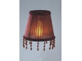 Red Crystalline Lampshade