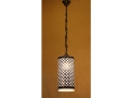 Cylinder Ottoman Style Hanging Lamp