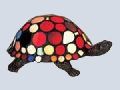 Kaplumbağa Cam Tiffany Abajur