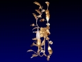 Flower Wrought İron Wall Light