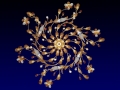 Flower Wrought İron 6lı Ceiling Lighting