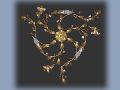 Wrought Iron Ceiling Fixture 3-Brian