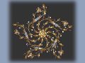 Ceiling Fixture Wrought Iron 5-Brier