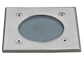 Square Stainless Steel Recessed Spot