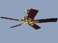  Savoy ceiling fan 5 Sleeves Cherry Color