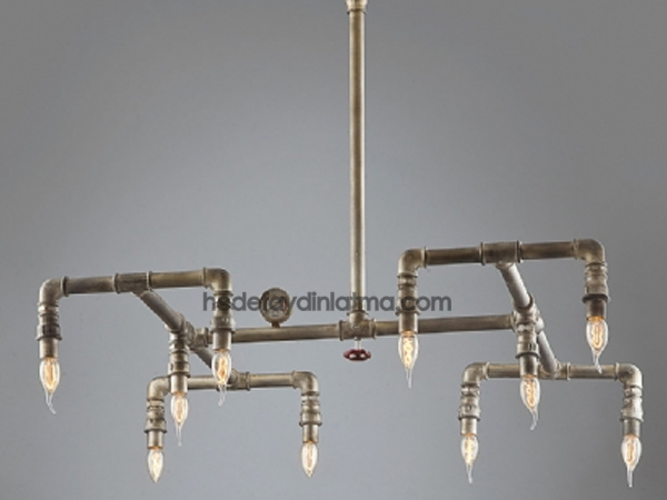 10'lu tube pendant
