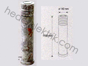 Garden Lamp 115cm