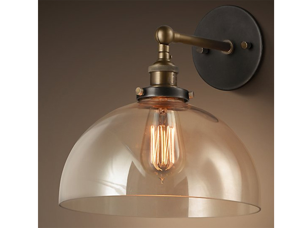 20 Th. C. Sconce 25 cm Yuvarlak