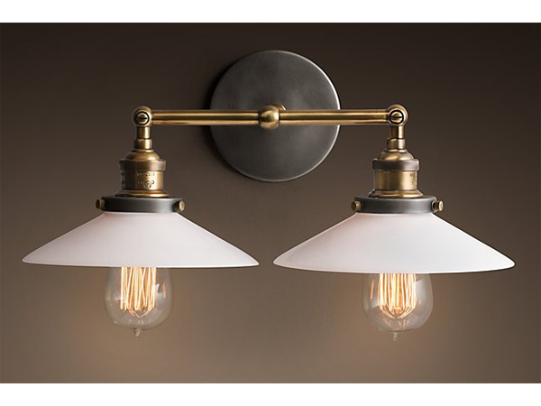 20 Th Sconce 2'li White