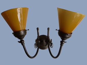 2 Cone Lamp