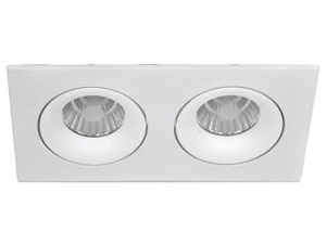 2x9w Led Gömme 2'li Kare Spot